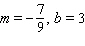 Give the equation of the line with the given slope and y -intercept.