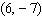 The equation of the vertical line that passes through the points and is either or Which one is it?