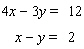 <strong>Solve the system of linear equations by graphing. </strong> A) B) C) D) E)