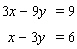 <strong>Solve the system of linear equations by graphing. </strong> A) B) C) D)