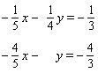 <strong>Solve the system of linear equations by the elimination method. </strong> A) B) C) D)The lines are parallel. E)The lines coincide.