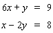 <strong>Solve the system by solving one of the equations for or and then use the substitution method. If the lines coincide, answer dependent . If the lines are parallel, answer no solution .</strong> A) B) C) D)dependent E)no solution