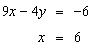 <strong>Solve the system using the substitution method. If the lines coincide, answer dependent . If the lines are parallel, answer no solution .</strong> A) B) C) D)dependent E)no solution