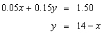 <strong>Solve the system by substitution. If the lines coincide, answer dependent . If the lines are parallel, answer no solution .</strong> A) B) C) D)dependent E)no solution