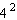 <strong>Simplify. </strong> A)25 B)8 C)9 D)16 E)42