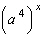 <strong>Write the expression with a single exponent. (Assume all variables are positive numbers.) </strong> A) B) C) D) E)