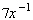<strong>Write the expression with a positive exponent, and then simplify, when possible. </strong> A) B) C) D) E)