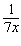 <strong>Write the expression with a positive exponent, and then simplify, when possible. </strong> A) B) C) D) E)