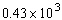 <strong>The number is not in scientific notation because 0.43 is less than 1. Write in scientific notation.</strong> A) B) C) D) E)