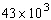 <strong>The number is not in scientific notation because 0.43 is less than 1. Write in scientific notation.</strong> A) B) C) D) E)