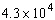 <strong>The number is not in scientific notation because 0.43 is less than 1. Write in scientific notation.</strong> A) B) C) D) E)
