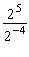 Use the property to simplify the following expression. If needed, write your answer with positive exponents only.