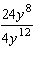 <strong>Divide. Write the answer with positive exponents only. </strong> A) B) C) D) E)