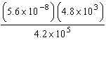 Simplify the expression, and write your answer in scientific notation.