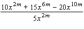 Divide. Assume all variables represent positive numbers.  