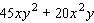 Divide the polynomial by   .  