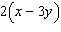 <strong>Factor the expression by taking out the greatest common factor. </strong> A) B) C) D) E)