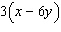 <strong>Factor the expression by taking out the greatest common factor. </strong> A) B) C) D) E)
