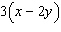 <strong>Factor the expression by taking out the greatest common factor. </strong> A) B) C) D) E)
