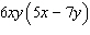 <strong>Factor the expression by taking out the greatest common factor. </strong> A) B) C) D) E)