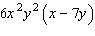 <strong>Factor the expression by taking out the greatest common factor. </strong> A) B) C) D) E)