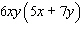<strong>Factor the expression by taking out the greatest common factor. </strong> A) B) C) D) E)