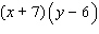 <strong>Factor by grouping. </strong> A) B) C) D) E)