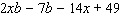 <strong>Factor by grouping. </strong> A) B) C) D) E)