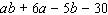 Factor by grouping.