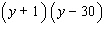 <strong>Factor the trinomial. </strong> A) B) C) D) E)
