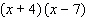 <strong>Factor the trinomial. </strong> A) B) C) D) E)