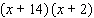 <strong>Factor the trinomial. </strong> A) B) C) D) E)