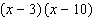 <strong>Factor the trinomial. </strong> A) B) C) D) E)
