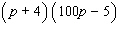<strong>Factor the problem completely. First, factor out the greatest common factor, and then factor the remaining trinomial. </strong> A) B) C) D) E)