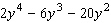<strong>Factor the problem completely. First, factor out the greatest common factor, and then factor the remaining trinomial. </strong> A) B) C) D) E)