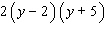 <strong>Factor the problem completely. First, factor out the greatest common factor, and then factor the remaining trinomial. </strong> A) B) C) D) E)