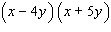 <strong>Factor the trinomial. </strong> A) B) C) D) E)