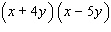 <strong>Factor the trinomial. </strong> A) B) C) D) E)