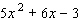 <strong>What polynomial, when factored, gives ?</strong> A) B) C) D) E)