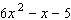 <strong>What polynomial, when factored, gives ?</strong> A) B) C) D) E)