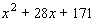 If one of the factors of is what is the other factor?