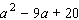 Factor the trinomial.