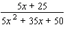 <strong>Reduce the following rational expression to lowest terms, if possible. </strong> A) B) C) D) E)