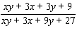 <strong>To reduce the following rational expression to lowest terms, you will have to use factoring by grouping. Be sure to factor each numerator and denominator completely before dividing out any common factors. (Remember, factoring by grouping takes two steps.) </strong> A) B) C) D) E)