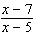 <strong>To reduce the following rational expression to lowest terms, you will have to use factoring by grouping. Be sure to factor each numerator and denominator completely before dividing out any common factors. (Remember, factoring by grouping takes two steps.) </strong> A) B) C) D) E)
