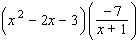 <strong>Multiply the expressions. </strong> A) B) C) D) E)