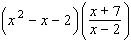 Multiply the expressions.