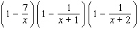 Simplify inside the parentheses first, then multiply.  