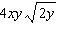 <strong>Use combinations of properties 1 and 2 for radicals to simplify the following expression as much as possible. Assume all variables represent positive numbers.  </strong> A)   B)   C)   D)   E)   <div style=padding-top: 35px> 