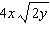 <strong>Use combinations of properties 1 and 2 for radicals to simplify the following expression as much as possible. Assume all variables represent positive numbers.  </strong> A)   B)   C)   D)   E)   <div style=padding-top: 35px> 
